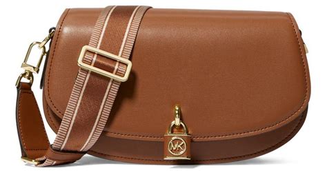 mila medium leather Messenger bags